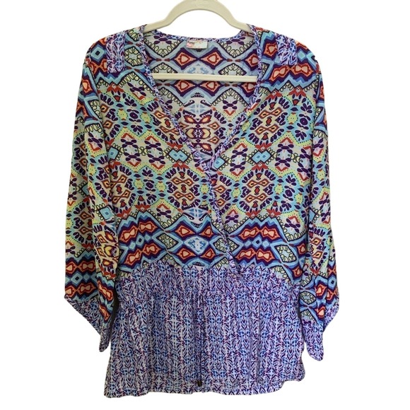 bindya Tops - Bindya New York Tunic Cover Up Tunic Size S
